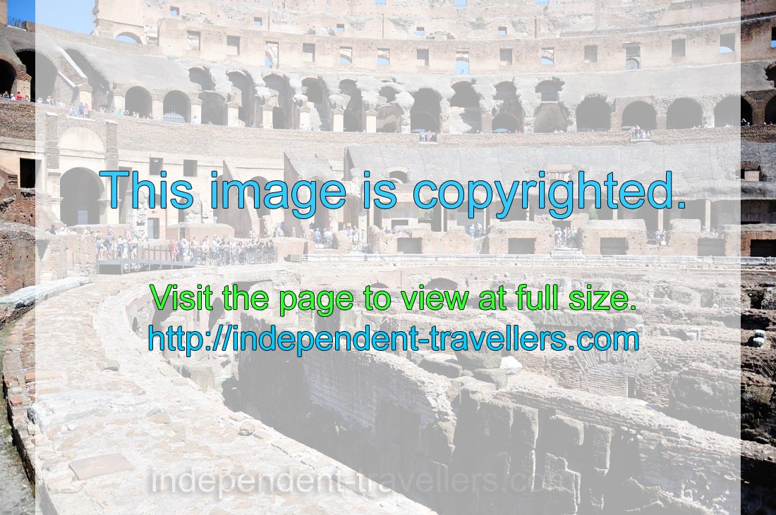 The Colosseum underwent several radical changes of use during the medieval period