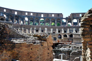 The Colosseum is considered one of the greatest works of architecture and engineering