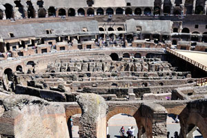 The present Colosseum is only a shadow of its former self, it had a majestic appearance in the past