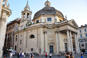 The church of Santa Maria dei Miracoli