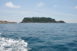 We left the Tokong Burung Island