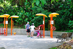 Children's playground in Telok Blangah Hill Park