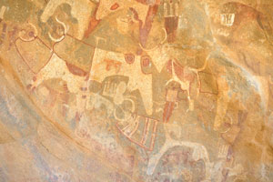Was this painting a neolithic equivalent of nowadays graffiti?