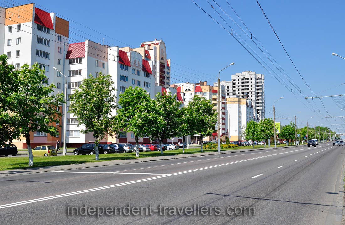 The street of Sovetskaya