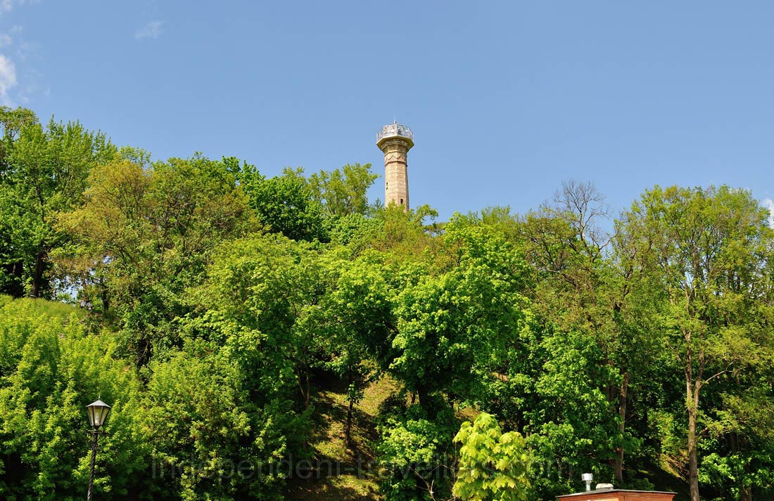 The tower of park as seen from the seafront