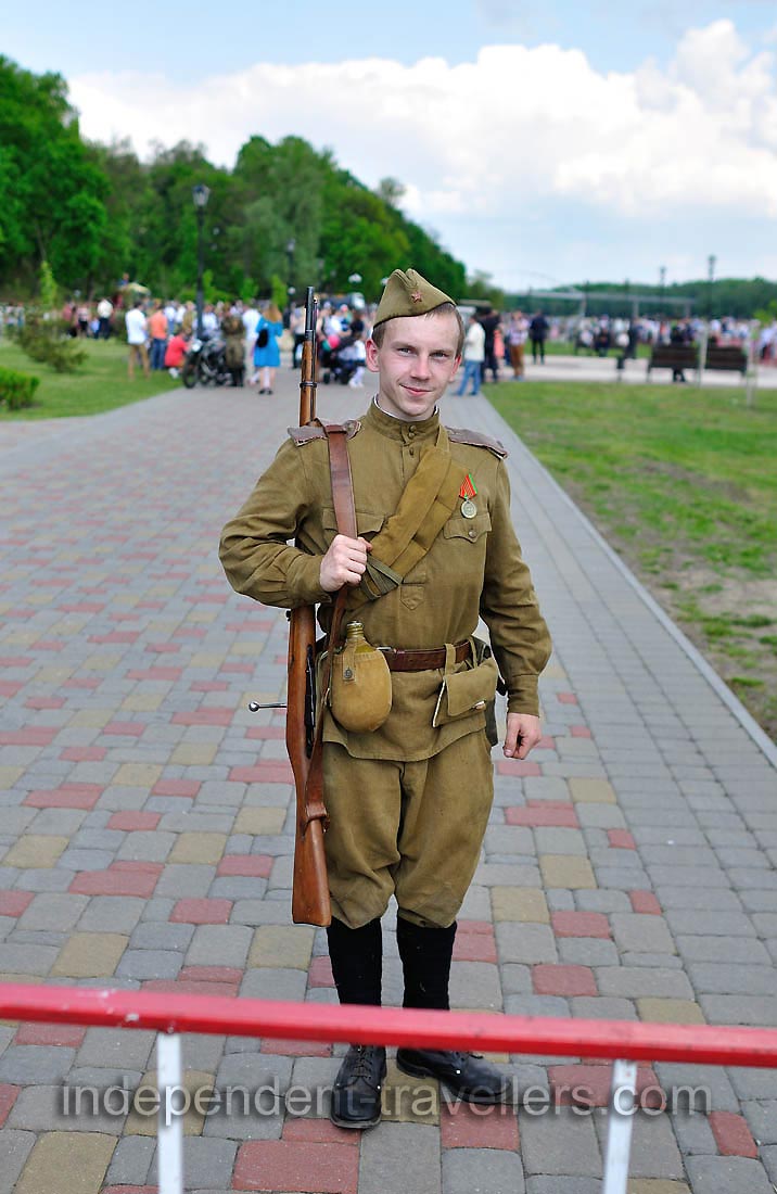 A good soldier of the World War II
