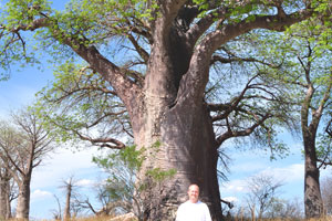 It's me on the background of Baines Baobabs