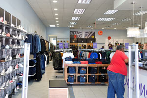 This is the interior of “Options” clothes store in Main