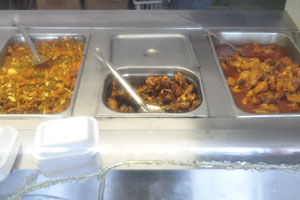 Chicken meat is available in the Choice Take-away & Restaurant in Maun