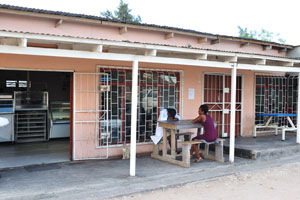 A cafe is in Letlhakane