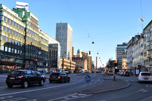 This is the intersection between Vesterbrogade and Colbjørnsensgade streets