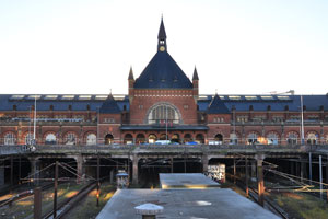 The building of Central Station was designed by architect Heinrich Wenck
