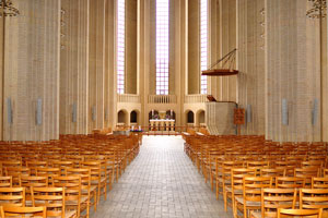 This is the nave of the church
