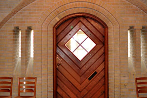 This is the southern door of the church