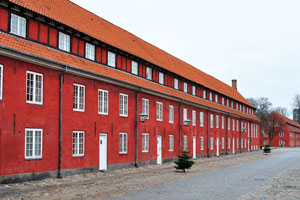 The Rows are six two-storey terraces which were originally built as barracks for the soldiers based at the Citadel