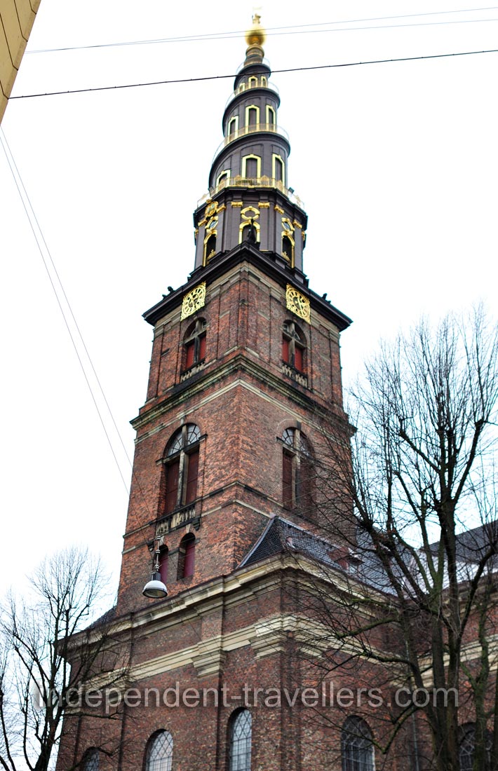 This is the tower of the Church of Our Saviour