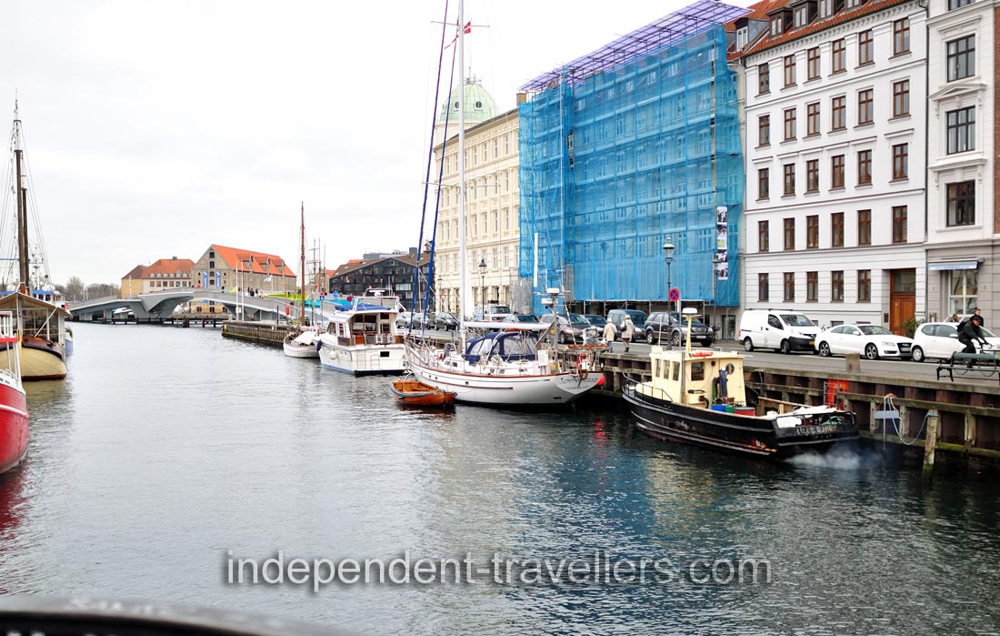 Nyhavn is a 17th-century waterfront, canal and entertainment district