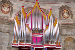 This is the organ of the Marble Church
