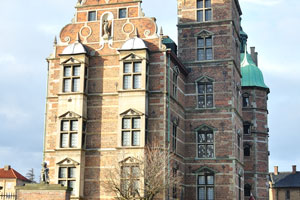 This is the facade of Rosenborg Castle