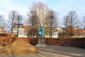 The Hans Christian Andersen statue