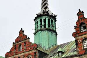 This is the spire of Børsen