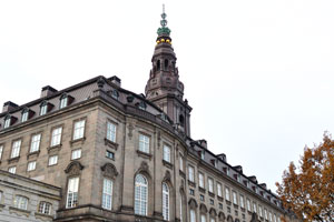 The tower of Christiansborg Palace