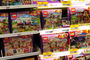 Lego Friends series is available in BR toy store