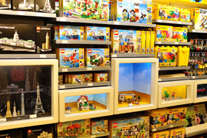 Lego Creator series is available in Lego toy store