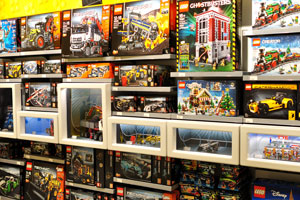 Lego Technic series is available in Lego toy store