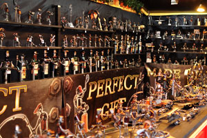 A “Perfect gift” outlet is at the Christmas market on Højbro Plads square