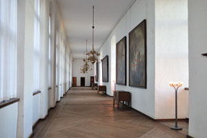 There are the big quantity of precious canvases in Kronborg castle