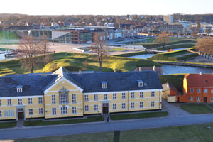 Second Lieutenant School is located on the territory of Kronborg castle's fortress