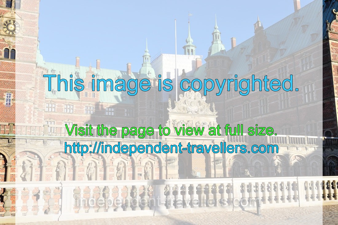This is the central part of Frederiksborg Castle