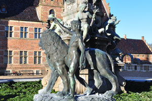 Designed by Adrien de Vries, the Neptune fountain is considered to be the Frederiksborg Castle's sculptural masterpiece