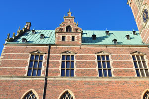 Frederiksborg Castle was built for purely recreational purposes rather than for defence