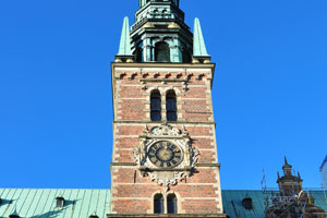 This belfry tower belongs to Frederiksborg Castle