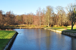 The park of Frederiksborg Castle