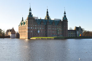 View of Frederiksborg Castle from the Baroque garden