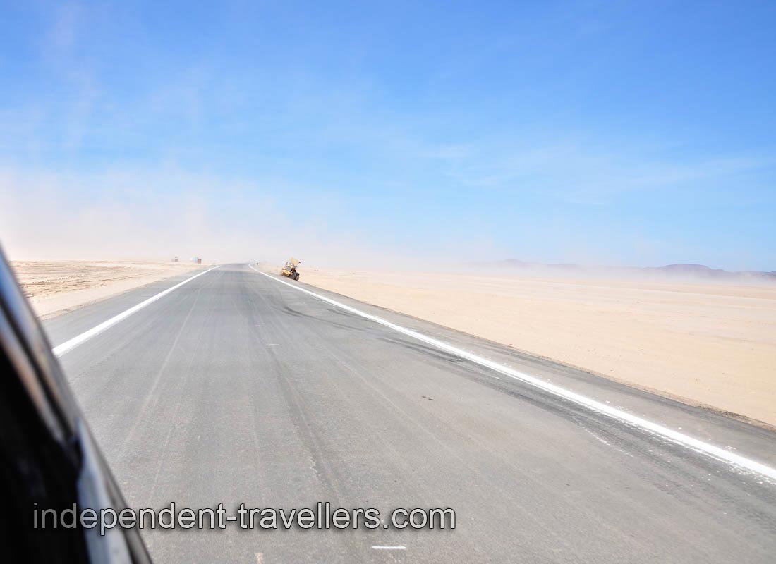 We passed the Grand Bara desert