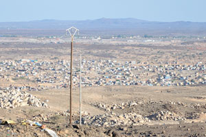 This suburb of Djibouti is a slum