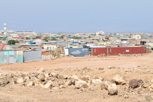 I guess that this district of Djibouti is a slum