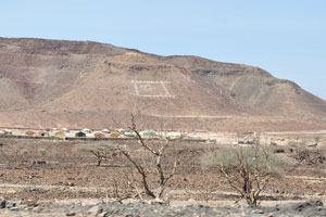 Djibouti military at Bat Hill 2 in Arta