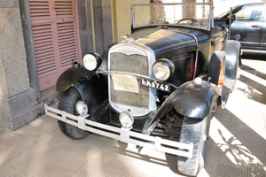 This vintage car is one of the automobiles which entered Ethiopia in the early 20th century