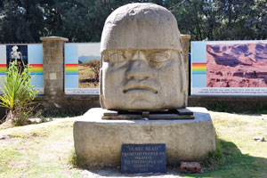 Olmec Head from the people of Mexico to the people of Ethiopia, 2010
