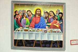 “The Last Supper” by Mengistu Chernet