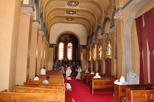 Inner interior design of Holy Trinity Cathedral
