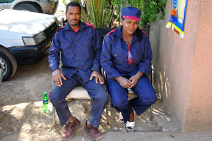 Guards of the Yilma hotel