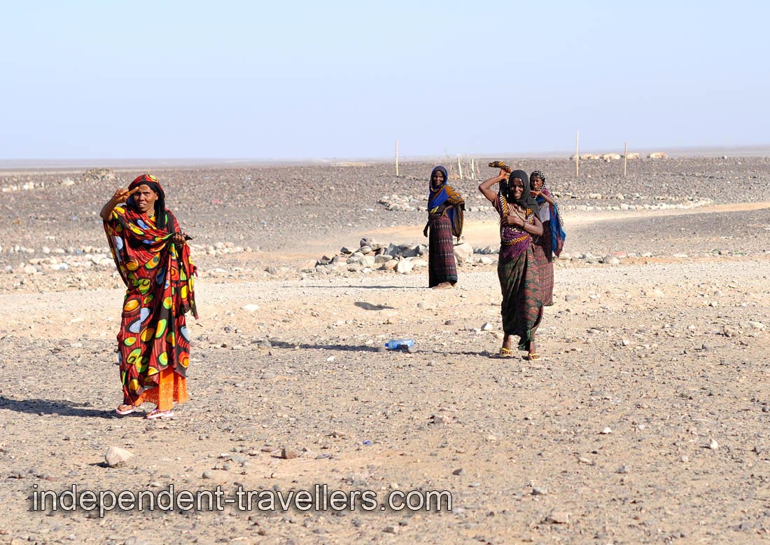 I believe that photographers disturb these women constantly
