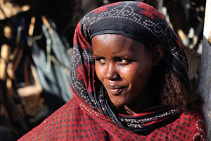 Young Afar woman