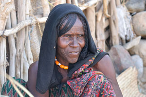 This old Afar woman is well known between the photographers